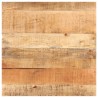 Table de bistro Carrée 80x80x75 cm Bois de manguier brut 510800510800
