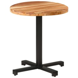 Table de bistro Ronde Ø70x75 cm Bois d'acacia massif 510803510803
