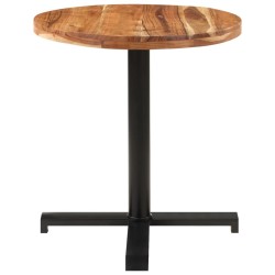 Table de bistro Ronde Ø70x75 cm Bois d'acacia massif 510803510803