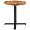 Table de bistro Ronde Ø70x75 cm Bois d'acacia massif 510803510803