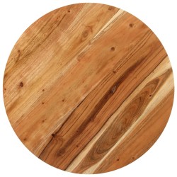 Table de bistro Ronde Ø70x75 cm Bois d'acacia massif 510803510803