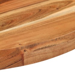 Table de bistro Ronde Ø70x75 cm Bois d'acacia massif 510803510803