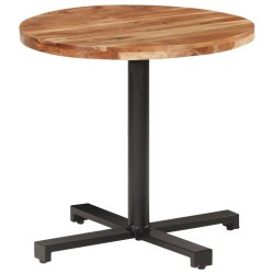 Table de bistro Ronde Ø80x75 cm Bois d'acacia massif 510804510804