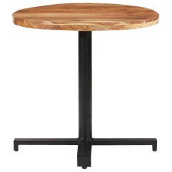 Table de bistro Ronde Ø80x75 cm Bois d'acacia massif 510804510804