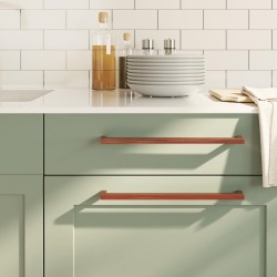 Poignées d'armoire 10 pcs bronze 320 mm acier inoxydable 510837510837