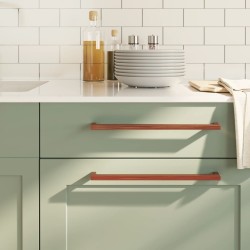 Poignées d'armoire 20 pcs bronze 320 mm acier inoxydable 510843510843