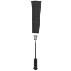 Housses de chauffage 2 pcs forme de pyramide tissu oxford 420D 510851510851