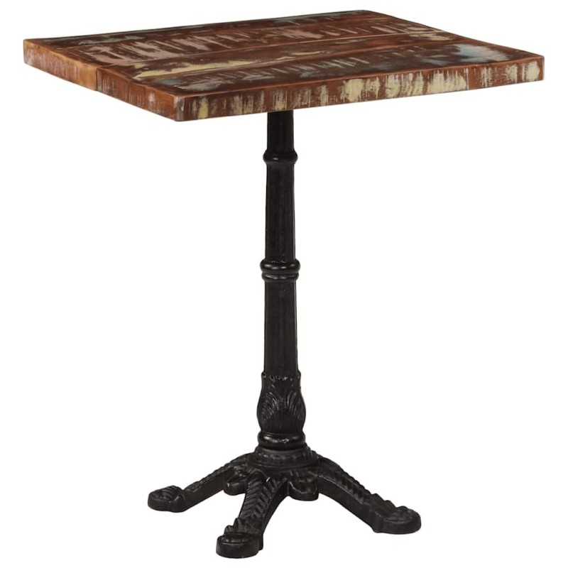 Table de bistro 60x60x76 cm Bois massif de récupération   510937510937