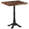 Table de bistro 60x60x76 cm Bois massif de récupération   510937510937