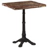Table de bistro 60x60x76 cm Bois massif de récupération   510937510937