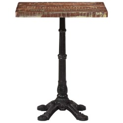 Table de bistro 60x60x76 cm Bois massif de récupération   510937510937