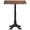 Table de bistro 60x60x76 cm Bois massif de récupération   510937510937