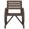 Chaises de jardin lot de 4 Bois de sapin massif 510944510944