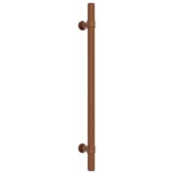 Poignées d'armoire 20 pcs bronze 192 mm acier inoxydable 510955510955