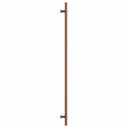 Poignées d'armoire 20 pcs bronze 480 mm acier inoxydable 510972510972
