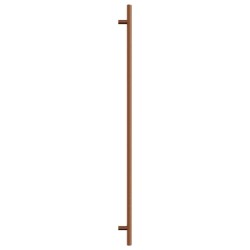 Poignées d'armoire 20 pcs bronze 480 mm acier inoxydable 511004511004