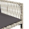 Ensemble à manger de jardin et coussins 9 pcs gris clair rotin 511020511020