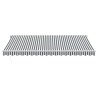 Auvent manuel rétractable anthracite et blanc 450x350 cm 511023511023