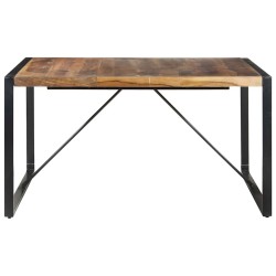 Table à manger 140x140x75 cm bois massif 511025511025