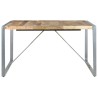 Table à manger 140x140x75 cm Bois de manguier brut 511026511026