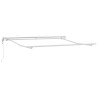 Auvent rétractable automatique anthracite et blanc 300x250 cm 511027511027