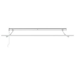 Auvent rétractable automatique anthracite et blanc 300x250 cm 511027511027