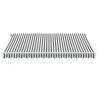 Auvent rétractable automatique anthracite et blanc 400x350 cm 511028511028