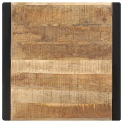 Table à manger 70x70x75 cm Bois de manguier massif brut 511034511034