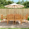 Chaises de jardin lot de 6 56x55,5x90 bois massif d'acacia 511039511039