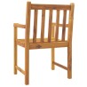 Chaises de jardin lot de 6 56x55,5x90 bois massif d'acacia 511039511039