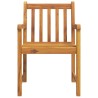 Ensemble à manger de jardin 5 pcs Bois d'acacia solide 511041511041