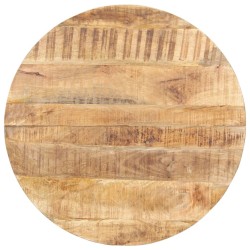 Table de salle à manger 80 cm Bois de manguier brut 511044511044