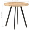 Table de salle à manger 80 cm Bois de manguier brut 511044511044