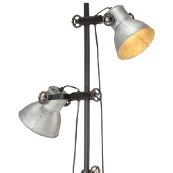 Lampadaire avec 2 abat-jour Argenté E27 Fonte 511049511049