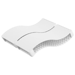 Matelas à ressorts bonnell moyen 140x190 cm 511055511055