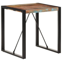 Table à manger 70x70x75 cm Bois de récupération massif 511059511059