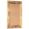 Miroir sculpté à la main 80x50x2,6 cm Bois de manguier solide 511063511063
