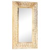 Miroir sculpté à la main 80x50x2,6 cm Bois de manguier solide 511063511063