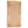 Miroir sculpté à la main 80x50x2,5 cm bois de manguier solide 511064511064