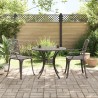 Ensemble de bistrot 3 pcs bronze aluminium coulé 511071511071