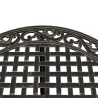 Ensemble de bistrot 3 pcs bronze aluminium coulé 511071511071