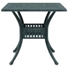 Ensemble de bistro 3 pcs vert aluminium coulé 511075511075