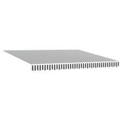 Auvent rétractable automatique anthracite et blanc 400x300 cm 511079511079