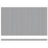 Auvent rétractable anthracite et blanc 5x3 m tissu et aluminium 511084511084