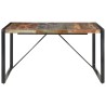 Table à manger 140x140x75 cm Bois de récupération massif 511096511096