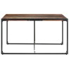 Table à manger 140x140x75 cm Bois de récupération massif 511096511096