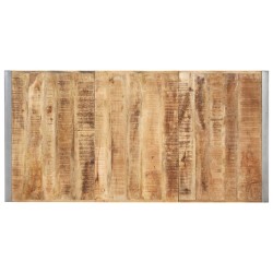 Table à manger 200x100x75 cm Bois de manguier massif brut 511099511099