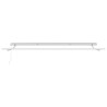Auvent manuel rétractable anthracite et blanc 500x300 cm 511103511103