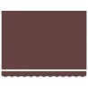 Auvent rétractable automatique marron 300x250 cm 511104511104