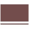 Auvent manuel rétractable marron 500x300 cm 511111511111